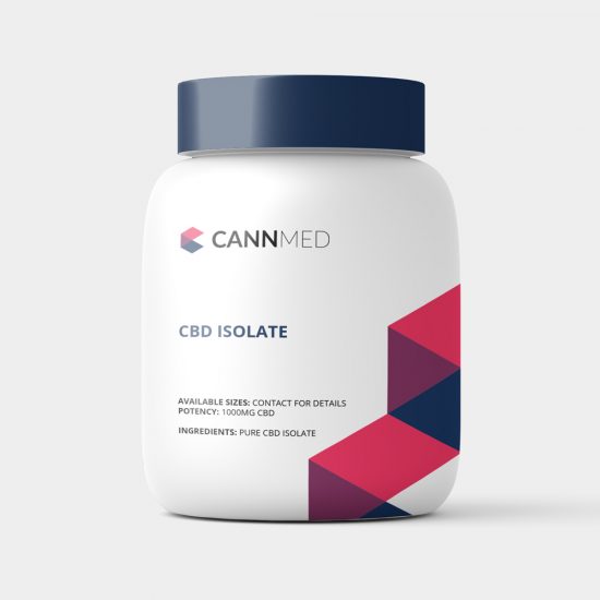 CannMed cbd isolate powder