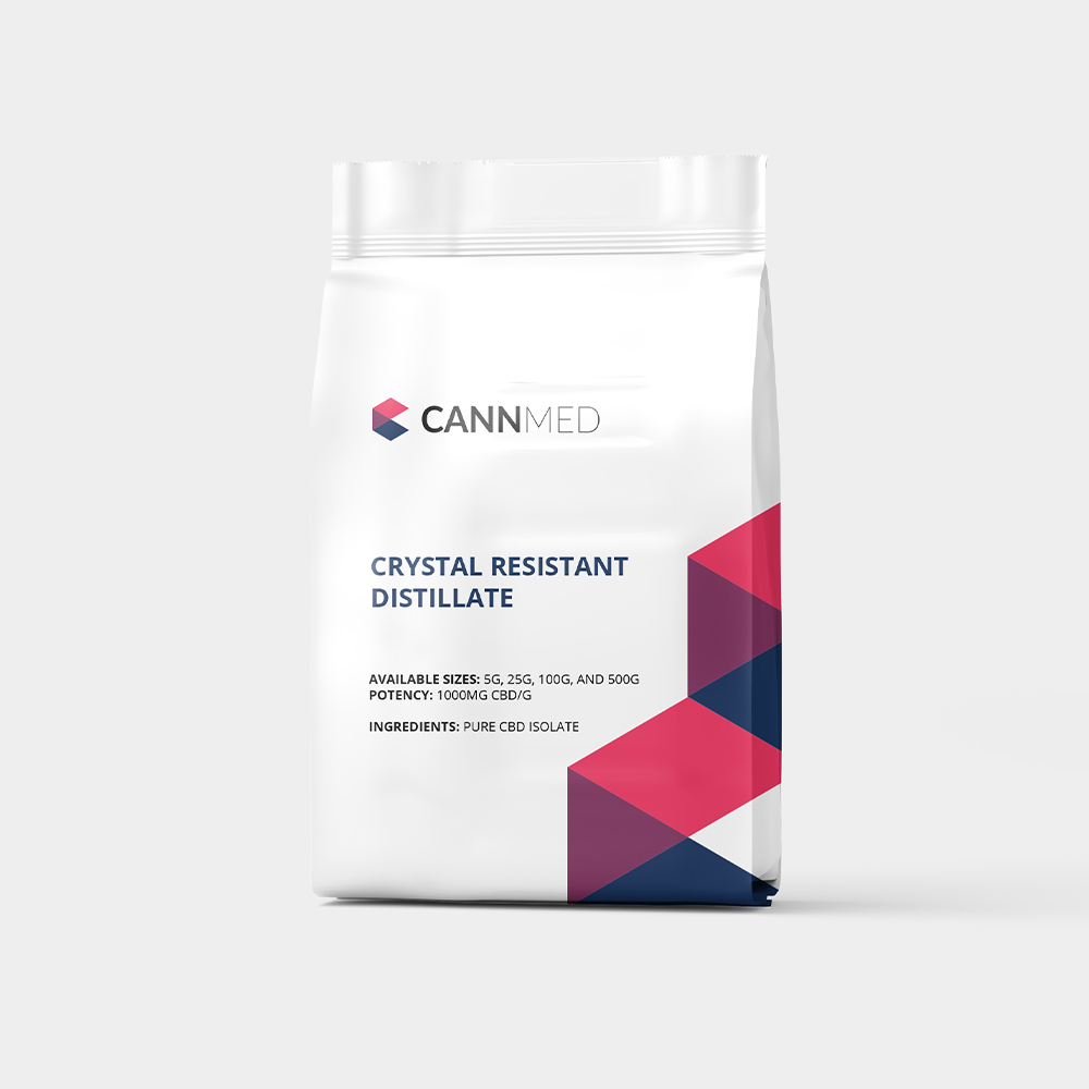 Crystal Resistant CBD Distillate | CannMed Products